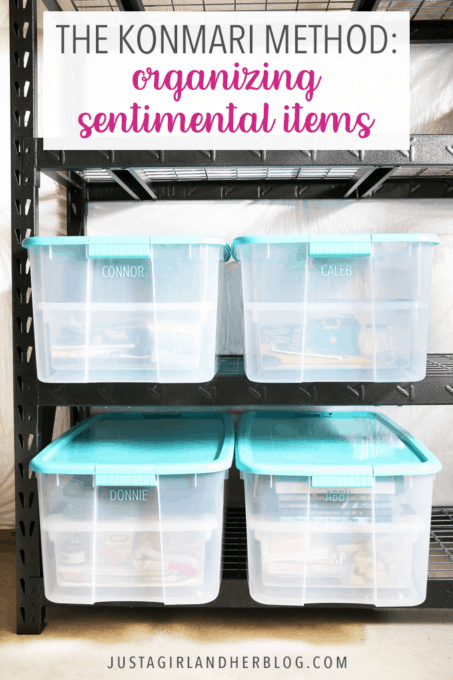 The KonMari Method: Organizing Sentimental Items