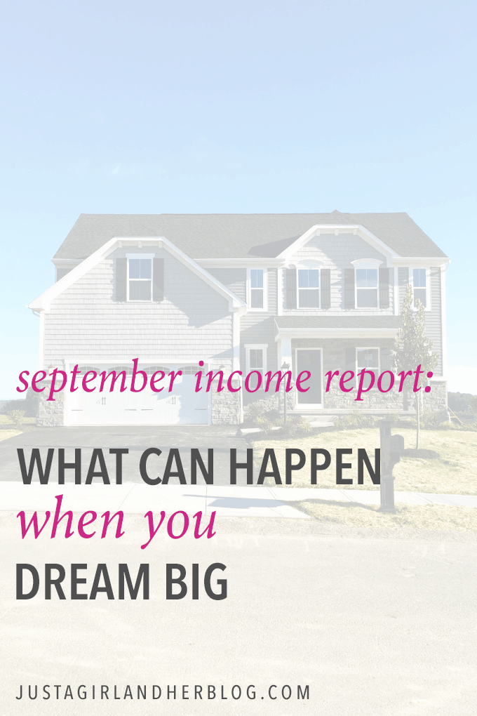 This couple blogs full time, and they share an income report each month that shows exactly what they make and how they make it! It's fascinating!