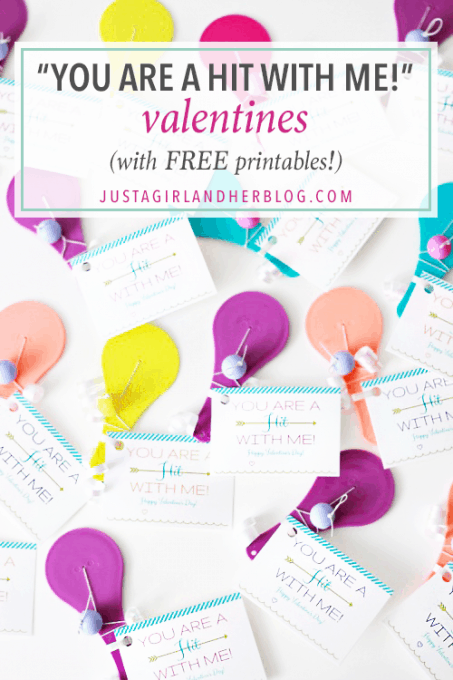 Holiday and Party- Free Printable Valentines, Valentine's Day Printables, You Are a Hit with Me Valentines, Friend Valentines, Printable Cards, Free Printables